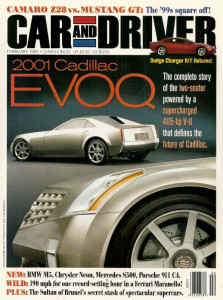 CAR & DRIVER 1999 FEB - M. THOMPSON, CAMARO vs MUSTANG